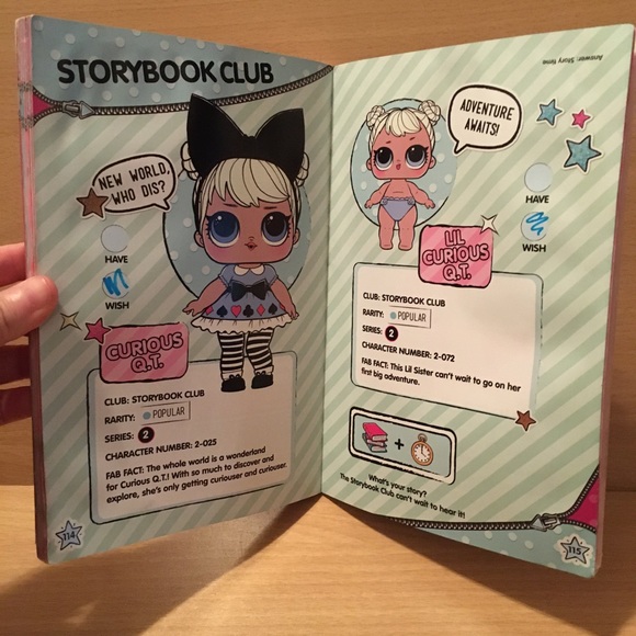 Collector’s Guide LOL Surprise Book with Family Information Checklist for Dolls - Picture 4 of 7